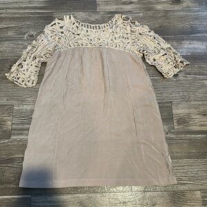 Tan summer/fall dress